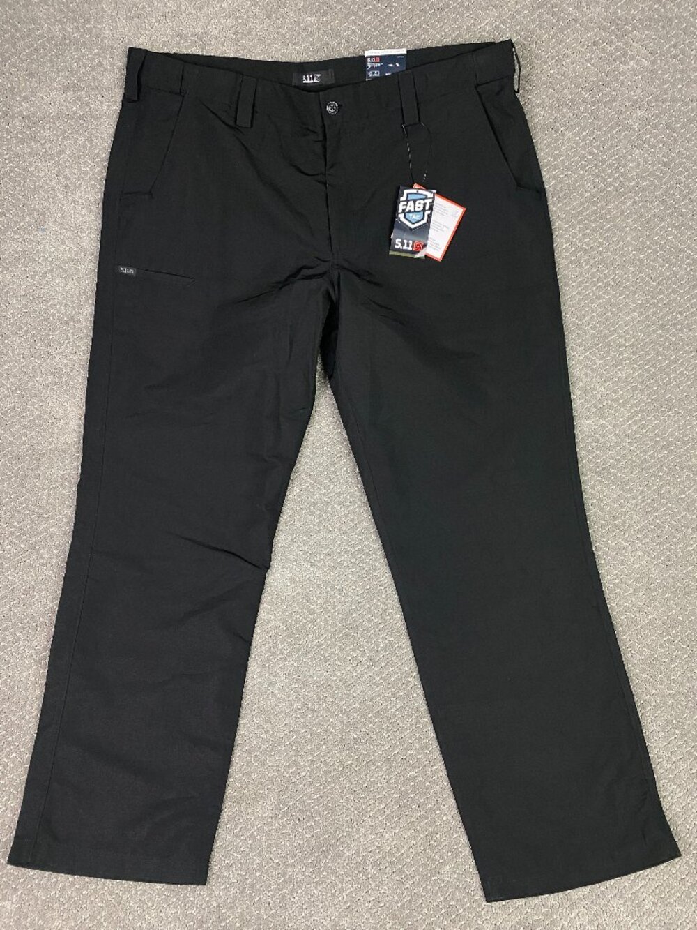 5.11 Tactical Fast Tac Urban Pants Men's 42 x 32 Black Utility Outdoor Tech